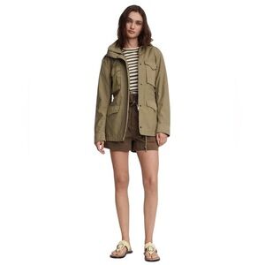 Rag & Bone M65 Field Military Chore Utility Jacket Green Cotton Oversized XS